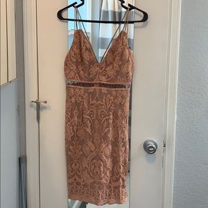 Dusty rose dress